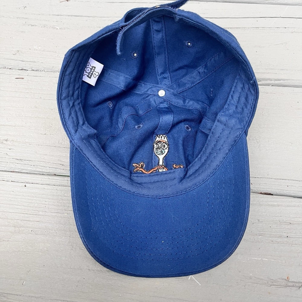 Disney Toy Story 4 Forky Blue Adjustable Youth Hat - Picture 7 of 8